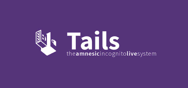 Tails banner with logo
